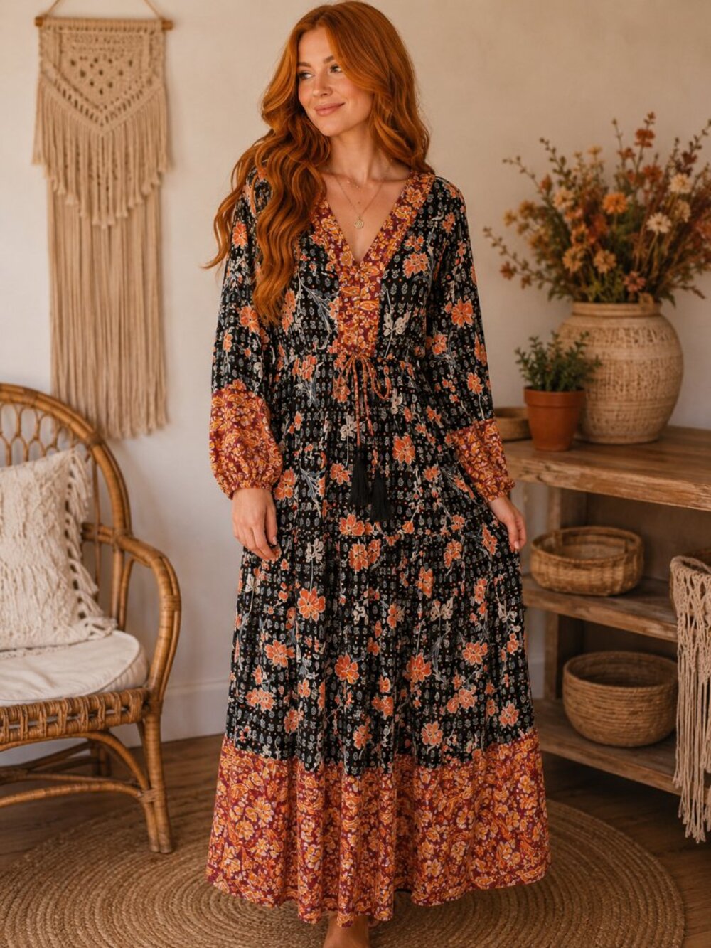 Avenue boho dress size 20 new with tags